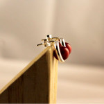 Pendientes Cerco rojos - Imagen 4