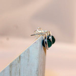 Pendientes Cerco azul - Imagen 2