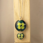 Colgante Flor Doble