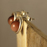 Pendientes Cerco malva - Imagen 2